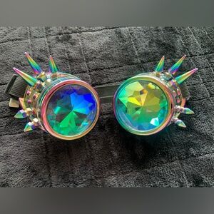 Steam punk / Rave / Festival Accessories / kaleidoscope Goggles